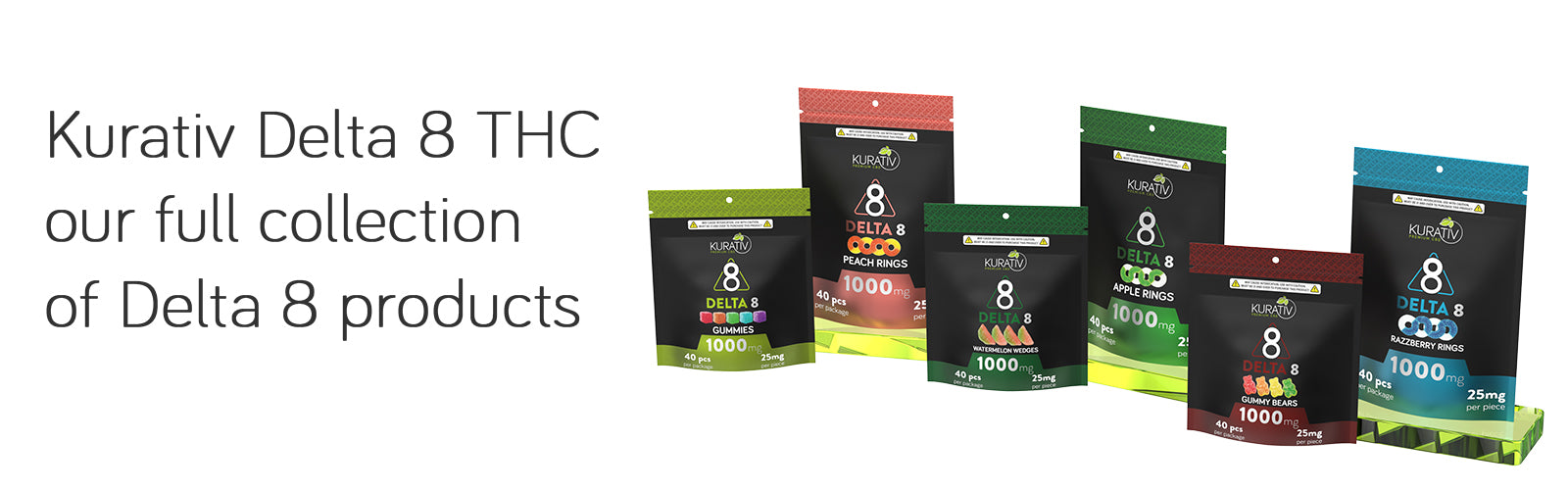 Premium Delta 8 Oils & Gummies | Kurativ CBD