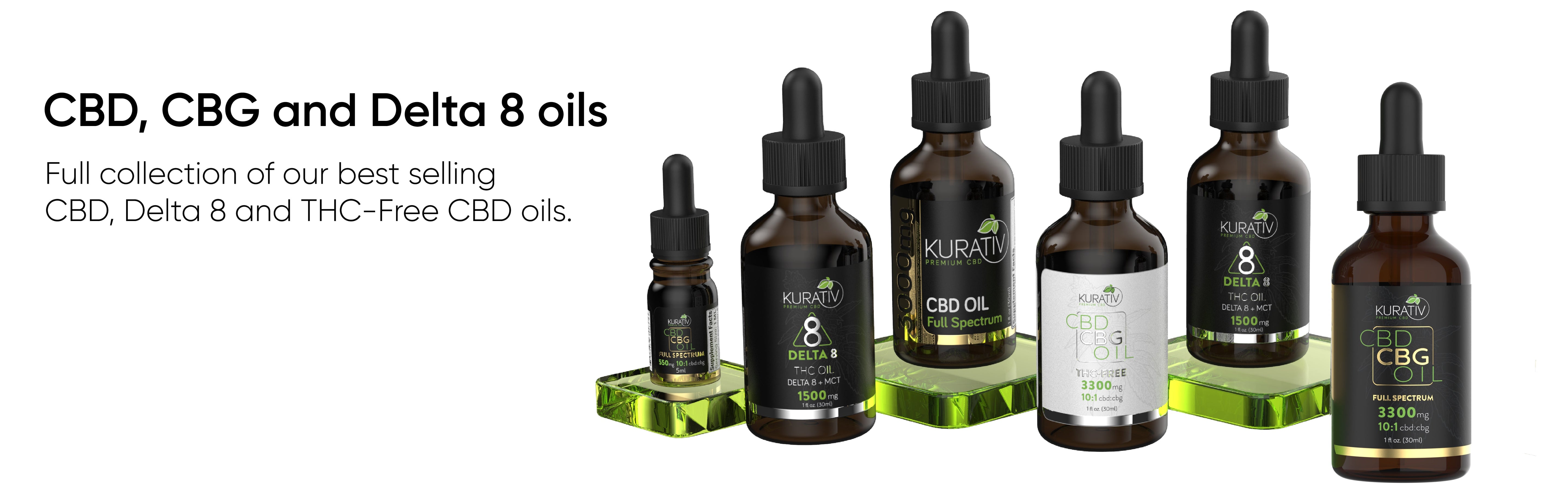 Kurativ Premium CBD Oils