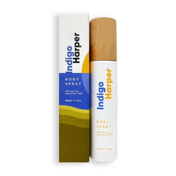 Kurativ CBD After Sun Body Spray Indigo Harper