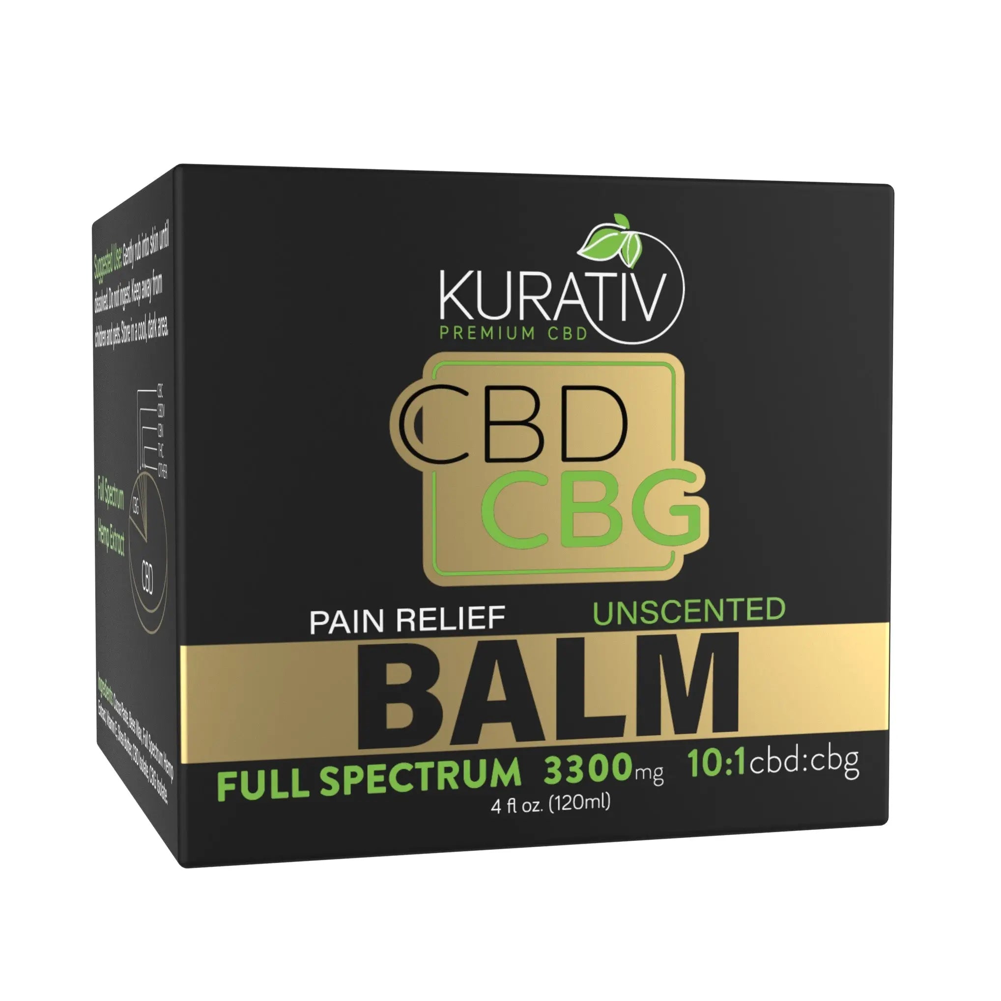 Kurativ Premium Full Spectrum 3300mg CBG Balm