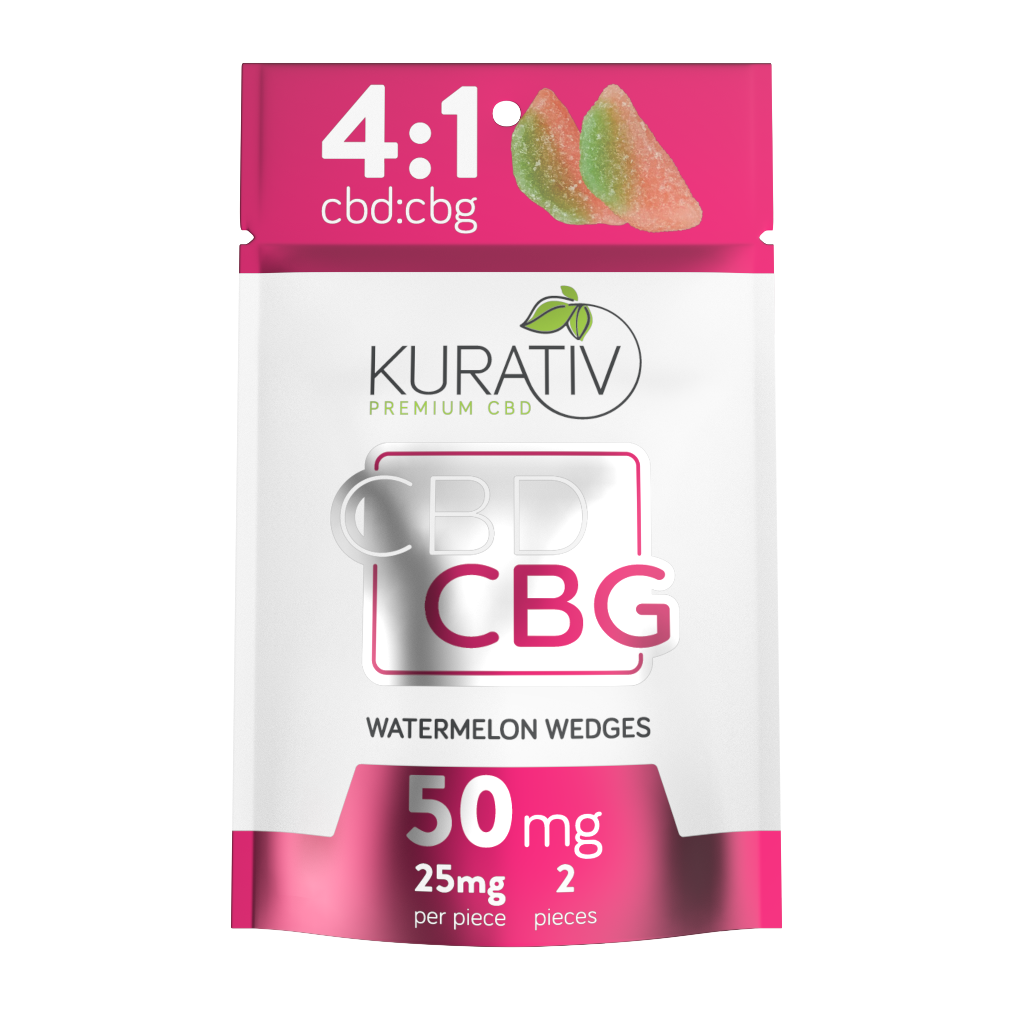 THC-Free CBG Gummies 50mg (2-pack)