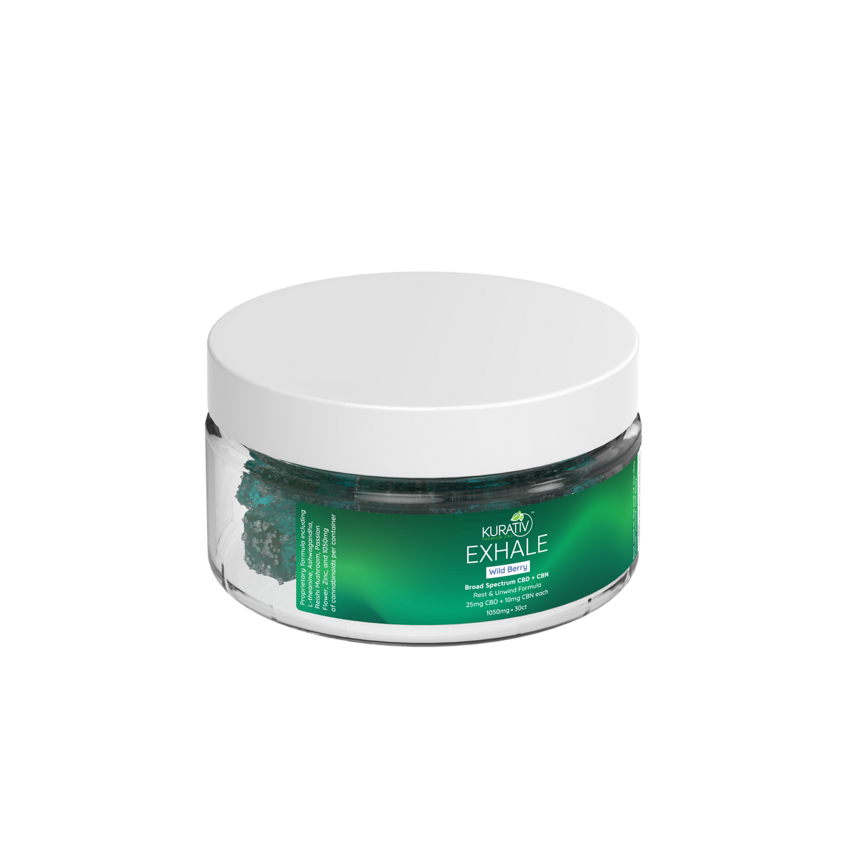 Exhale Broad Spectrum CBD + CBN Gummies – 1050mg