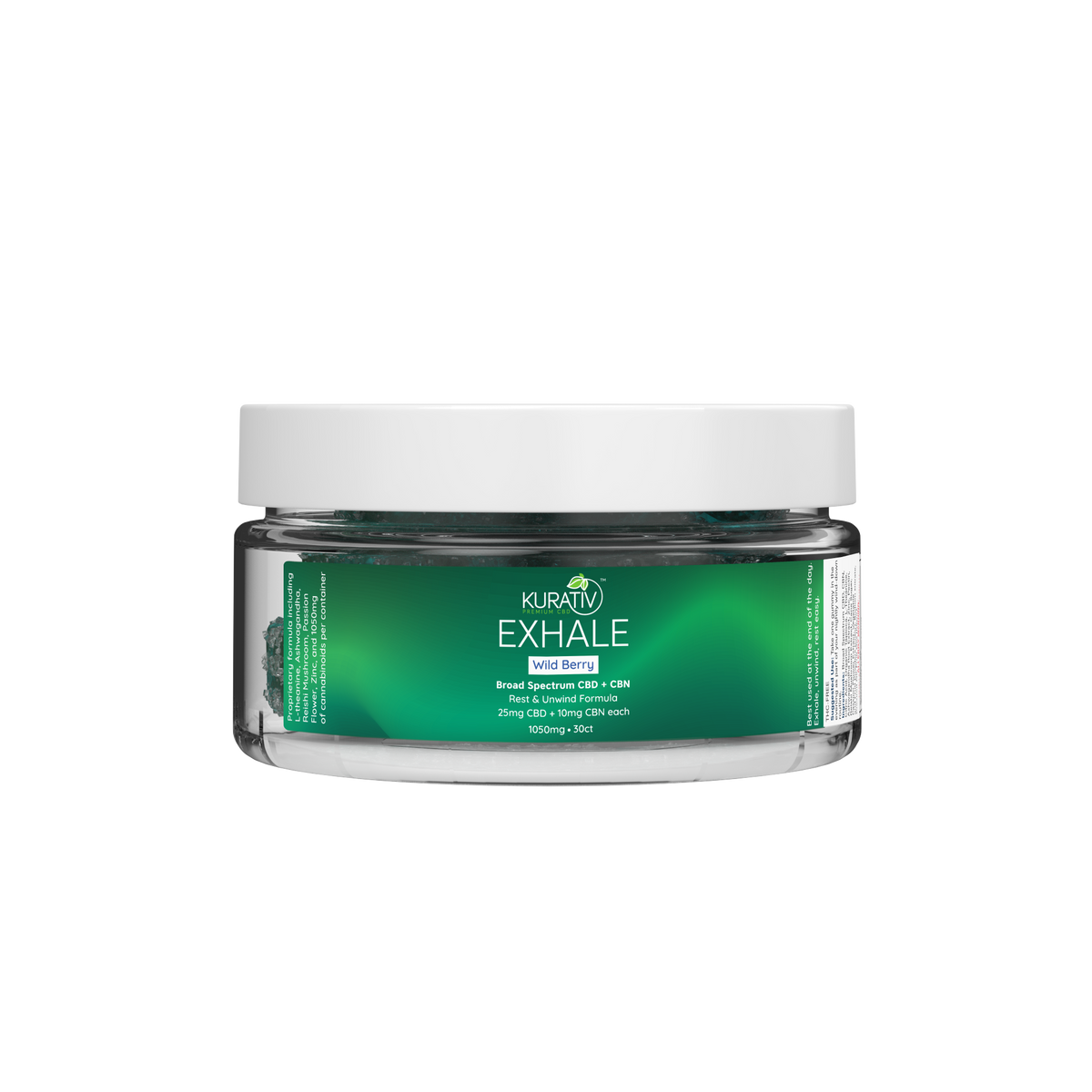 Exhale Broad Spectrum CBD + CBN Gummies – 1050mg