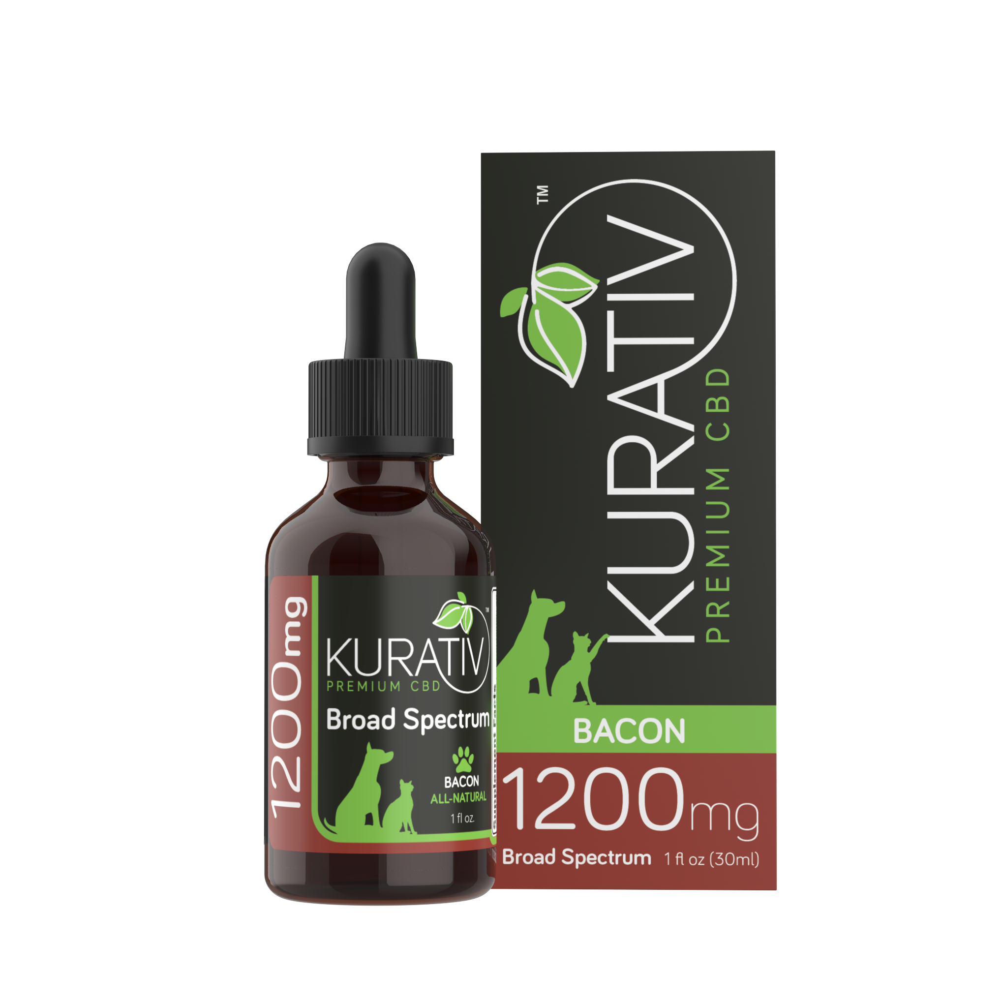 Broad Spectrum Pet CBD Oil 1200mg