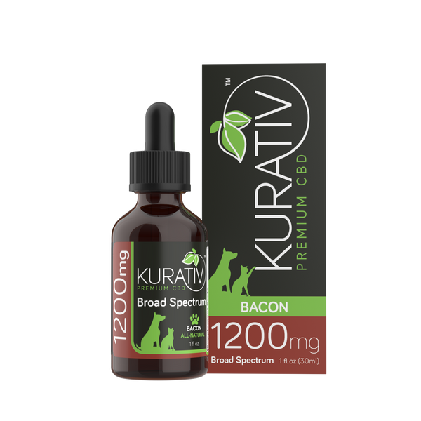 Broad Spectrum (THC-Free) Pet CBD Oil 1200mg | Kurativ