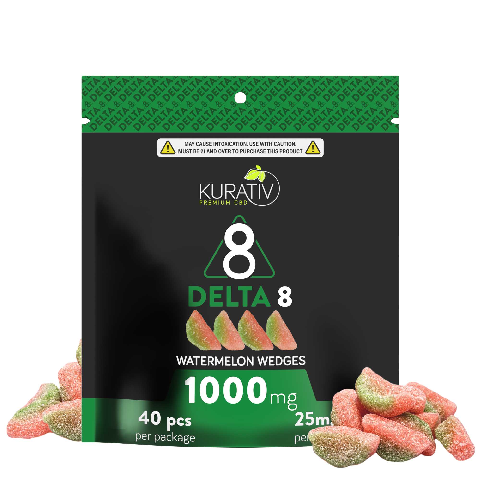 Delta 8 Gummies 1000mg *New Kurativ Premium CBD