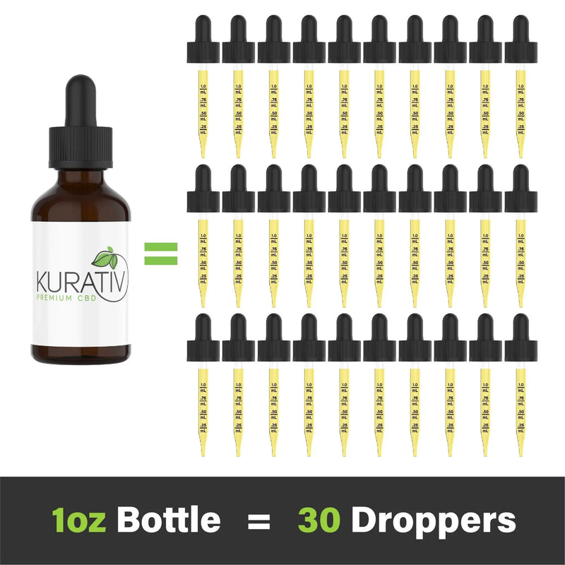 Kurativ Premium THC-Free CBD Oil 1500mg