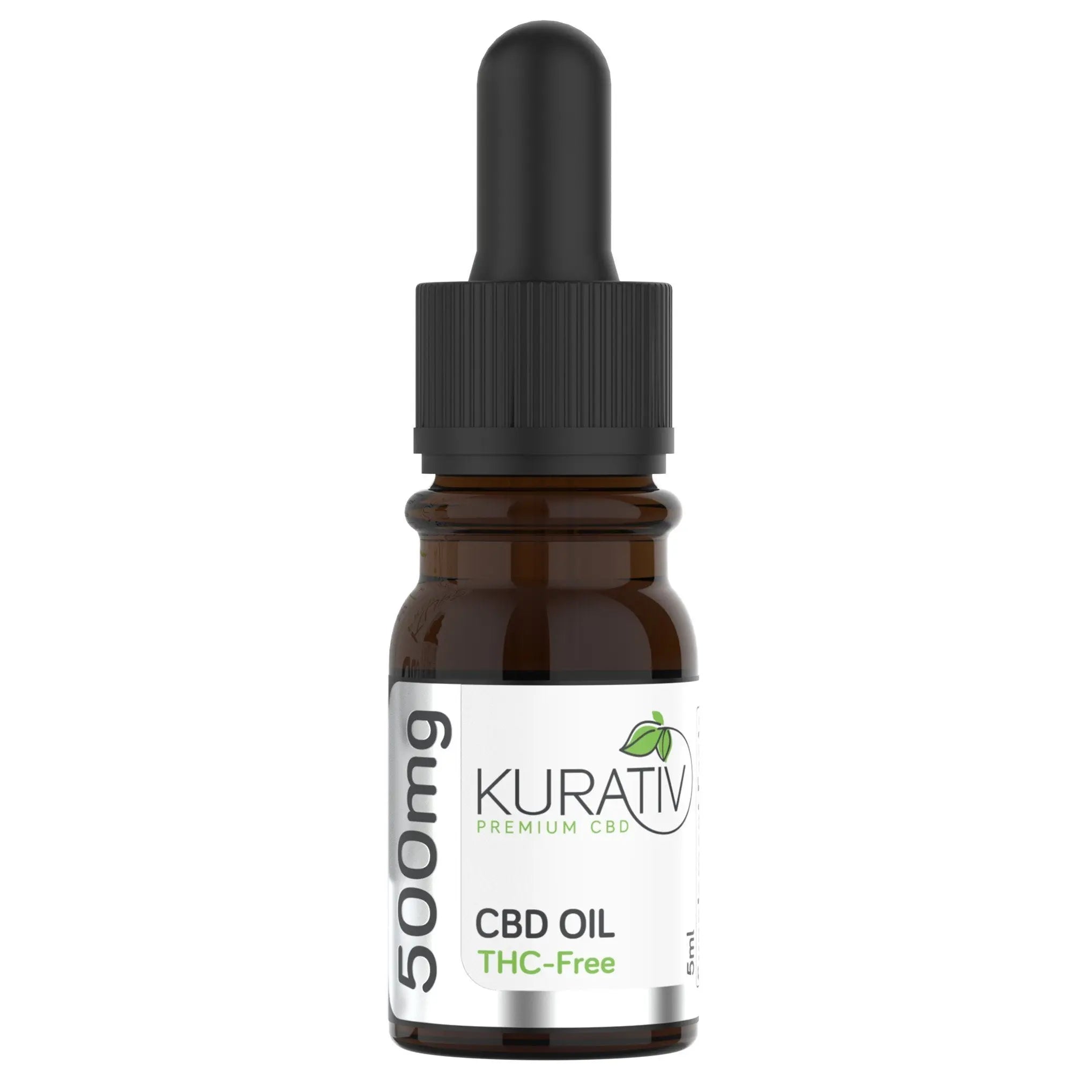 THC-Free CBD Oil 500mg *New Kurativ Premium CBD