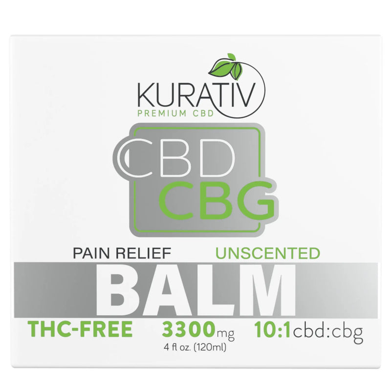 Kurativ Premium THC-Free CBG Balm 3300mg 